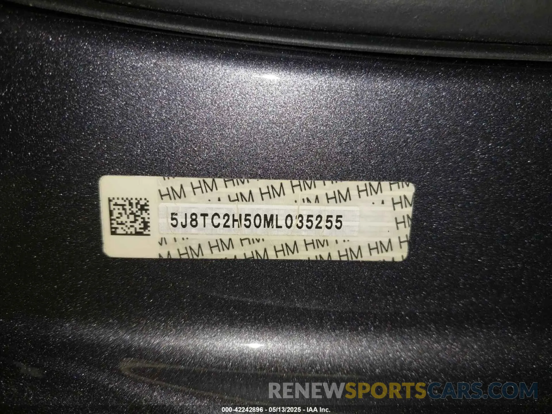18 Photograph of a damaged car 5J8TC2H50ML035255 ACURA RDX 2021