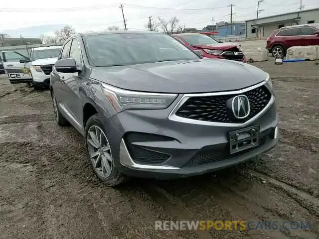 10 Photograph of a damaged car 5J8TC2H51ML041758 ACURA RDX 2021
