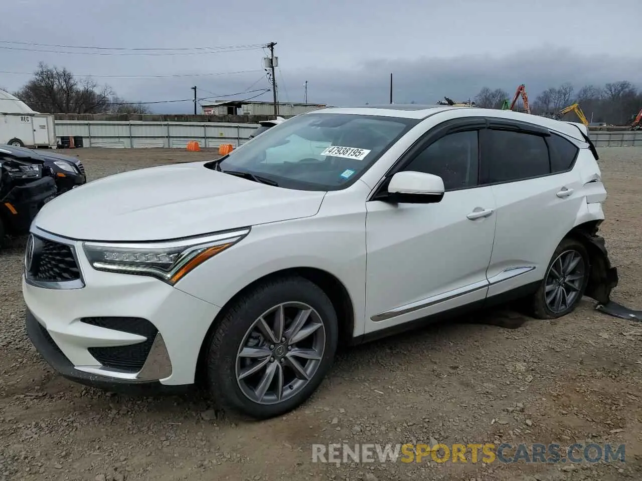 1 Photograph of a damaged car 5J8TC2H51ML046667 ACURA RDX 2021
