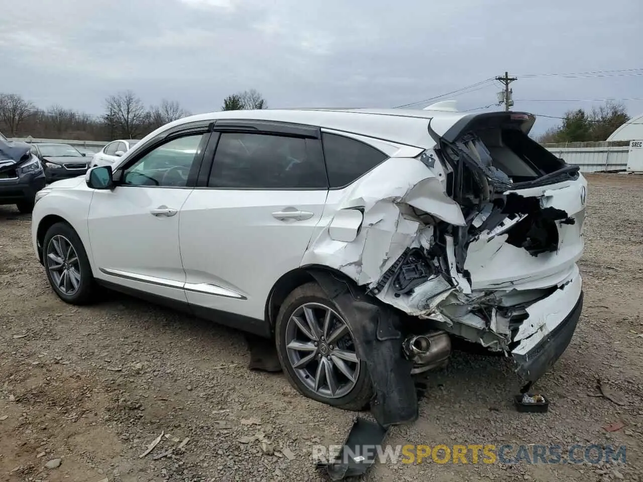 2 Photograph of a damaged car 5J8TC2H51ML046667 ACURA RDX 2021