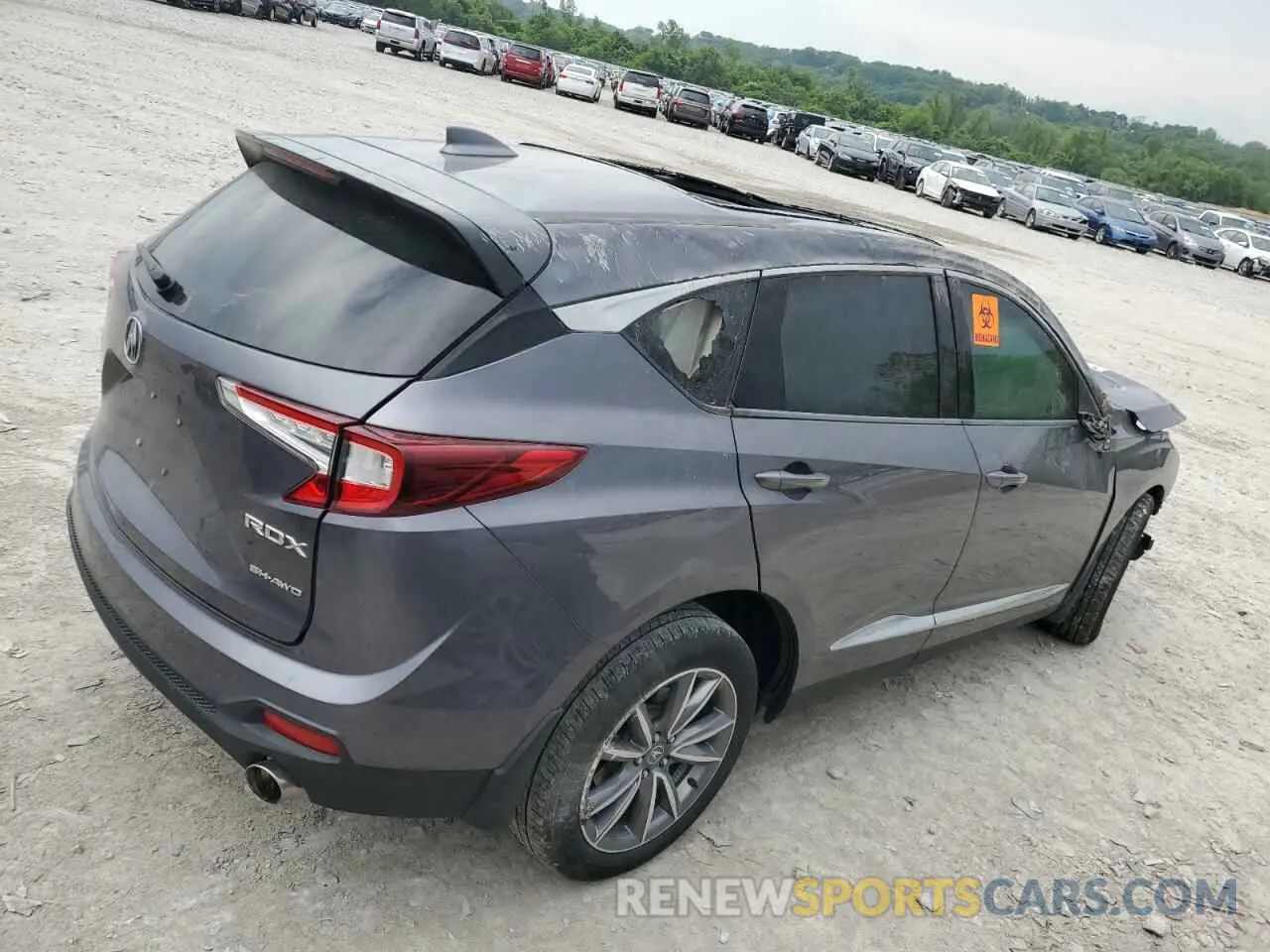 3 Photograph of a damaged car 5J8TC2H52ML002483 ACURA RDX 2021