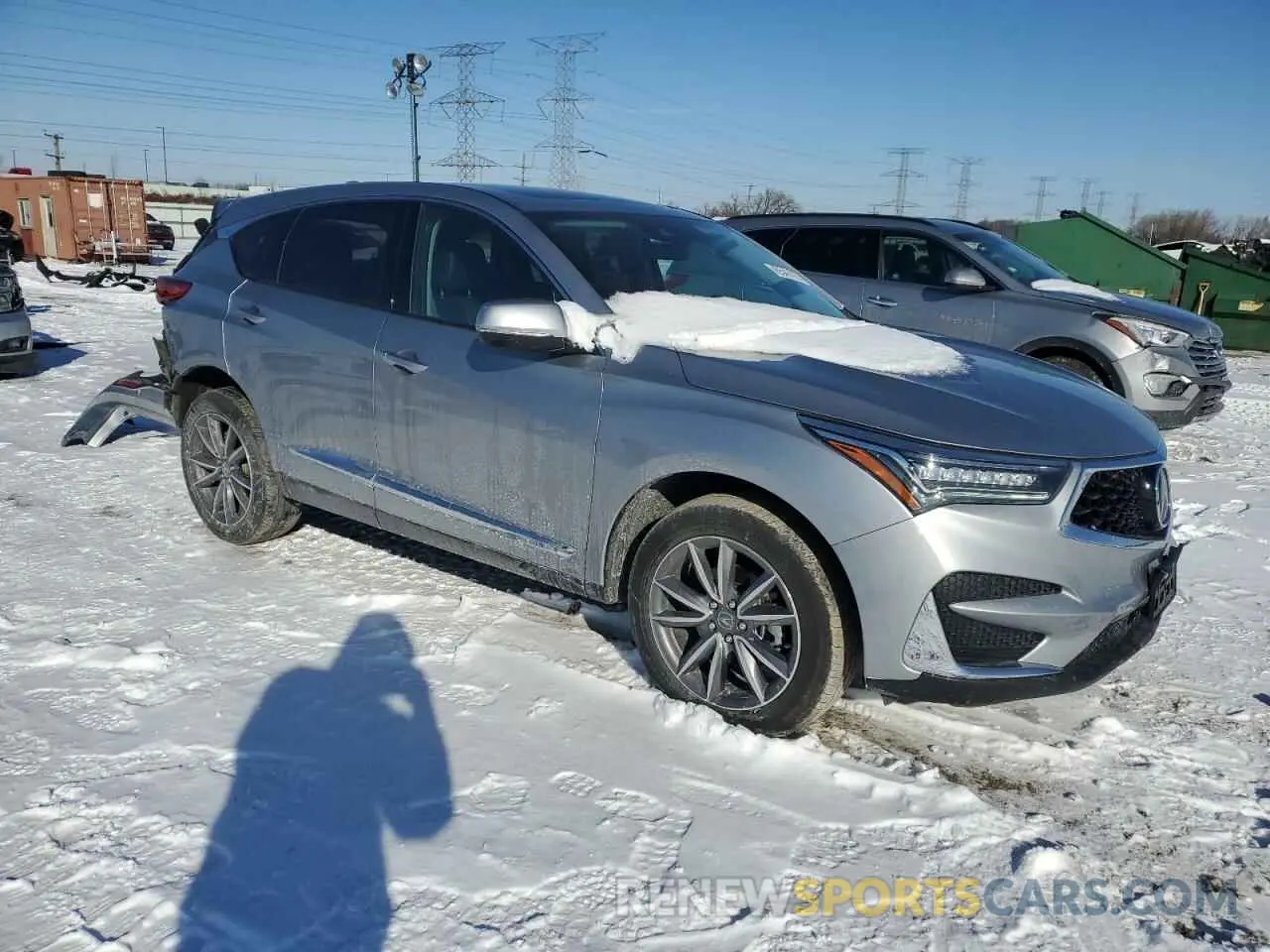 4 Photograph of a damaged car 5J8TC2H52ML015217 ACURA RDX 2021