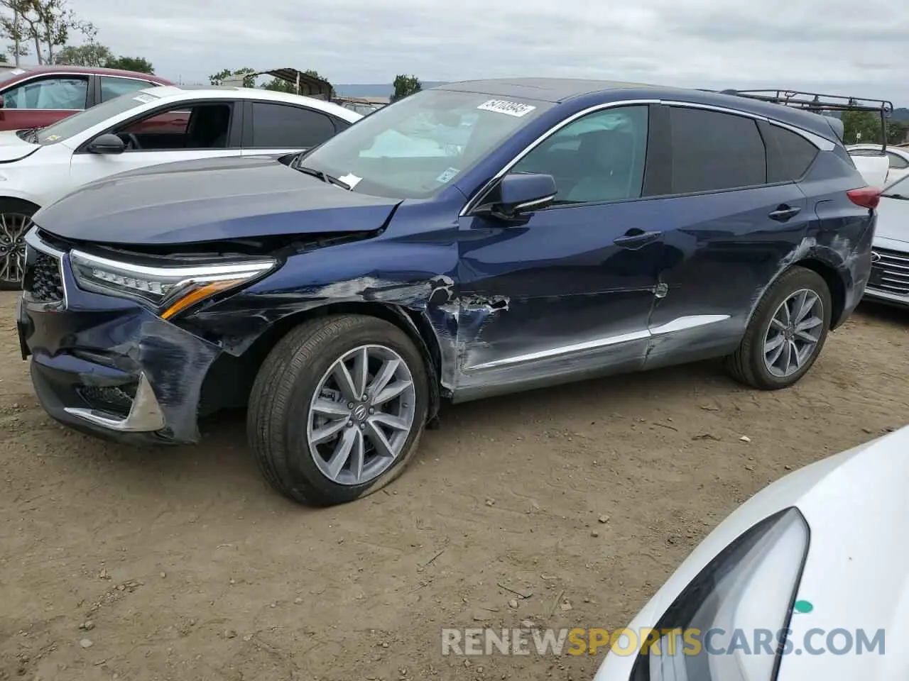 1 Photograph of a damaged car 5J8TC2H55ML020895 ACURA RDX 2021