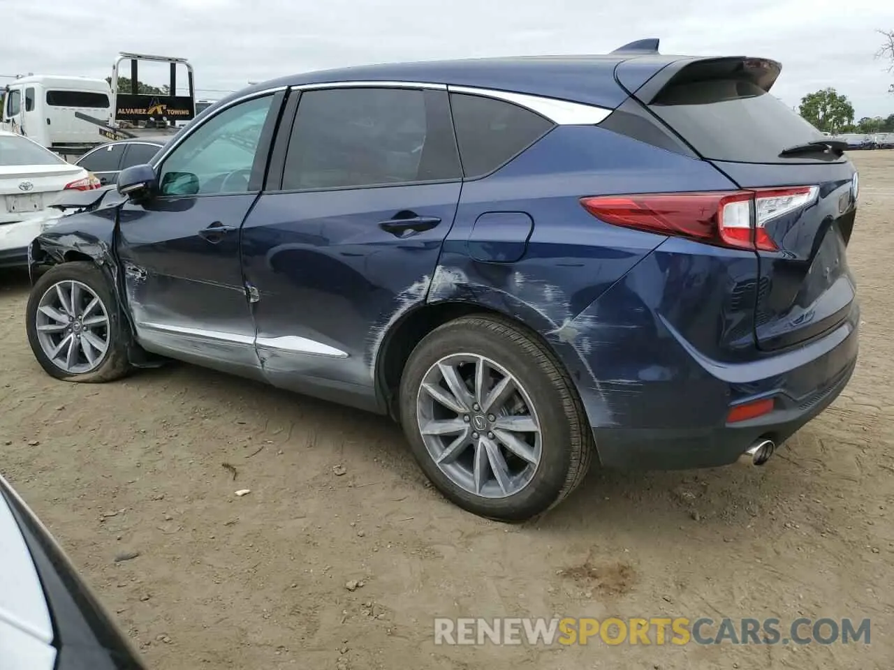 2 Photograph of a damaged car 5J8TC2H55ML020895 ACURA RDX 2021