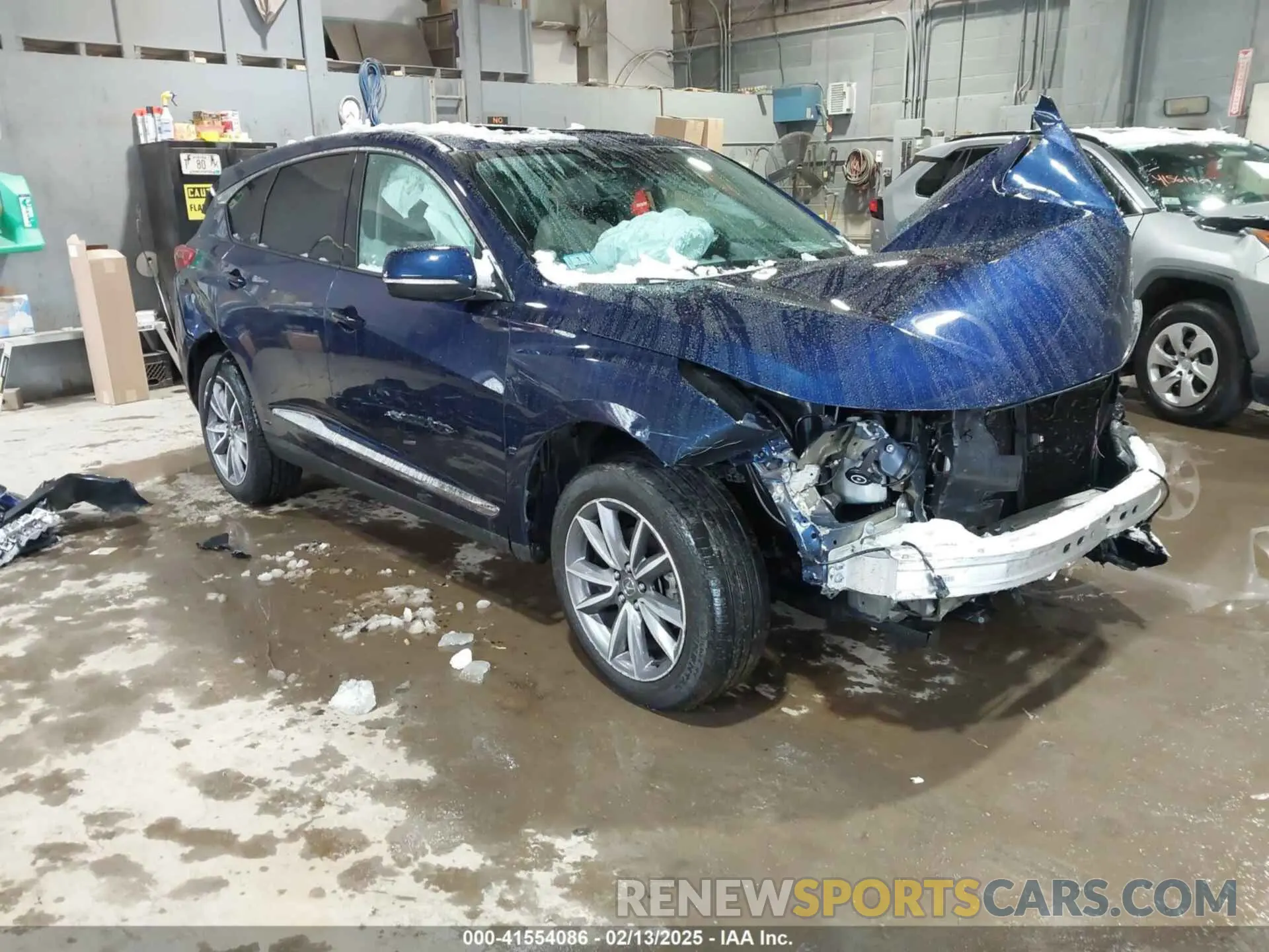 1 Photograph of a damaged car 5J8TC2H57ML007176 ACURA RDX 2021