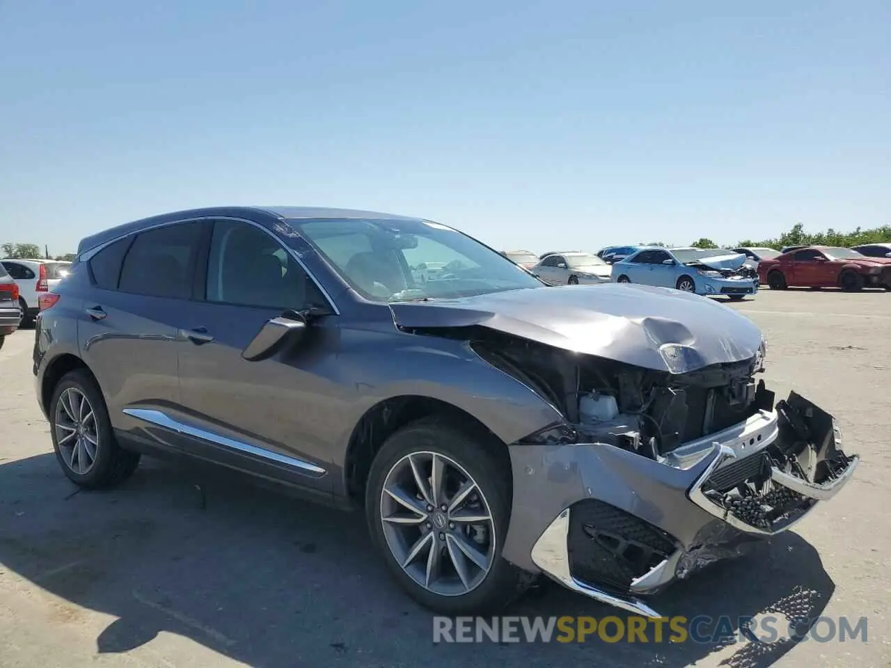 4 Photograph of a damaged car 5J8TC2H58ML005789 ACURA RDX 2021