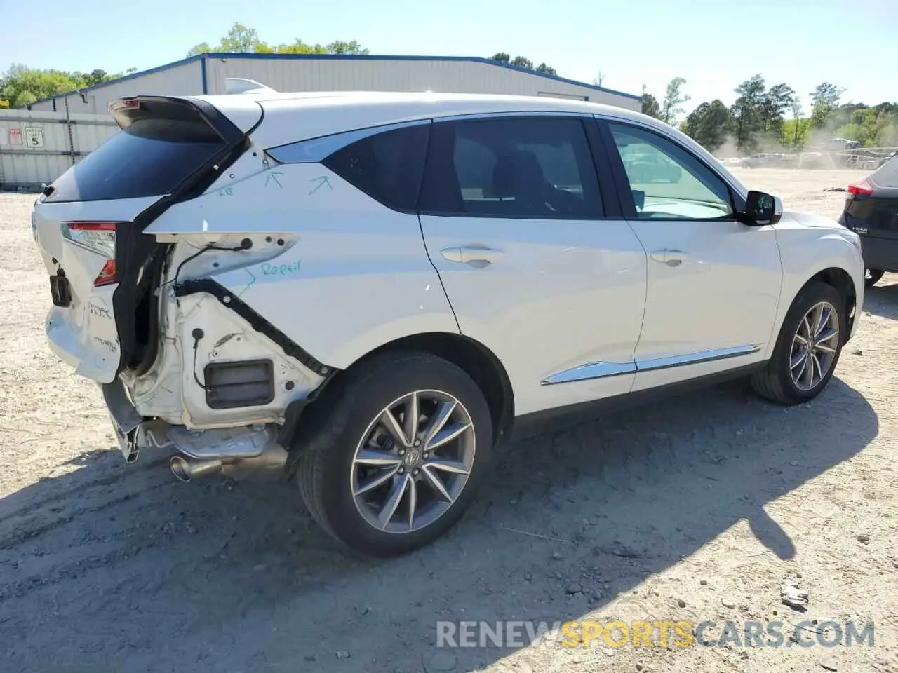 3 Photograph of a damaged car 5J8TC2H59ML009737 ACURA RDX 2021