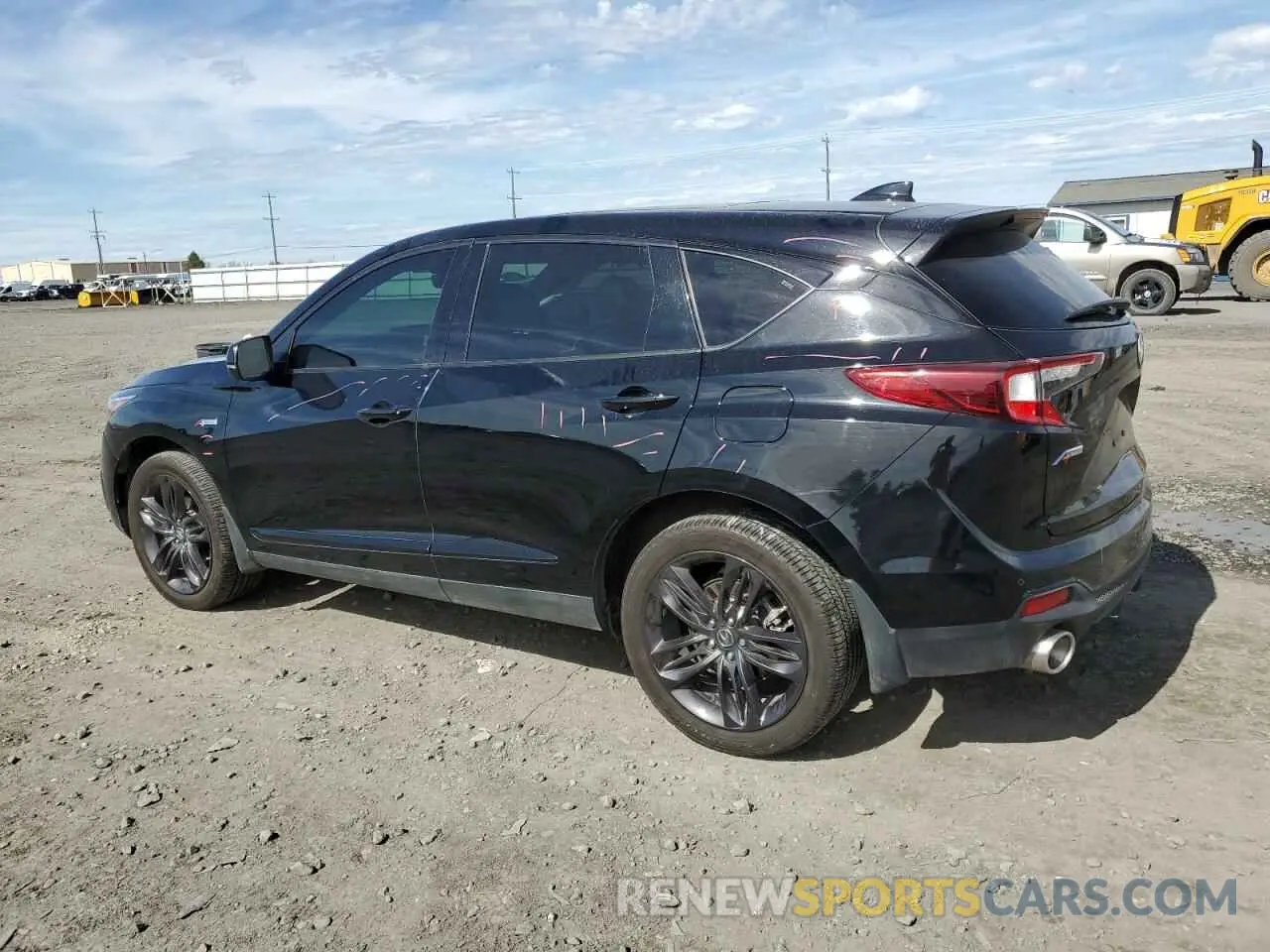 2 Photograph of a damaged car 5J8TC2H60ML018030 ACURA RDX 2021
