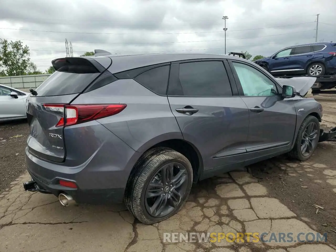 3 Photograph of a damaged car 5J8TC2H61ML018506 ACURA RDX 2021