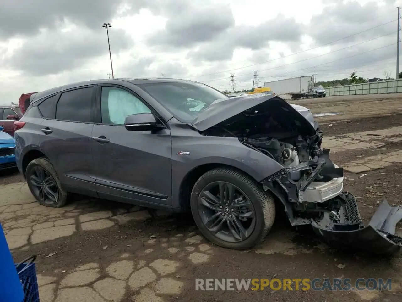 4 Photograph of a damaged car 5J8TC2H61ML018506 ACURA RDX 2021