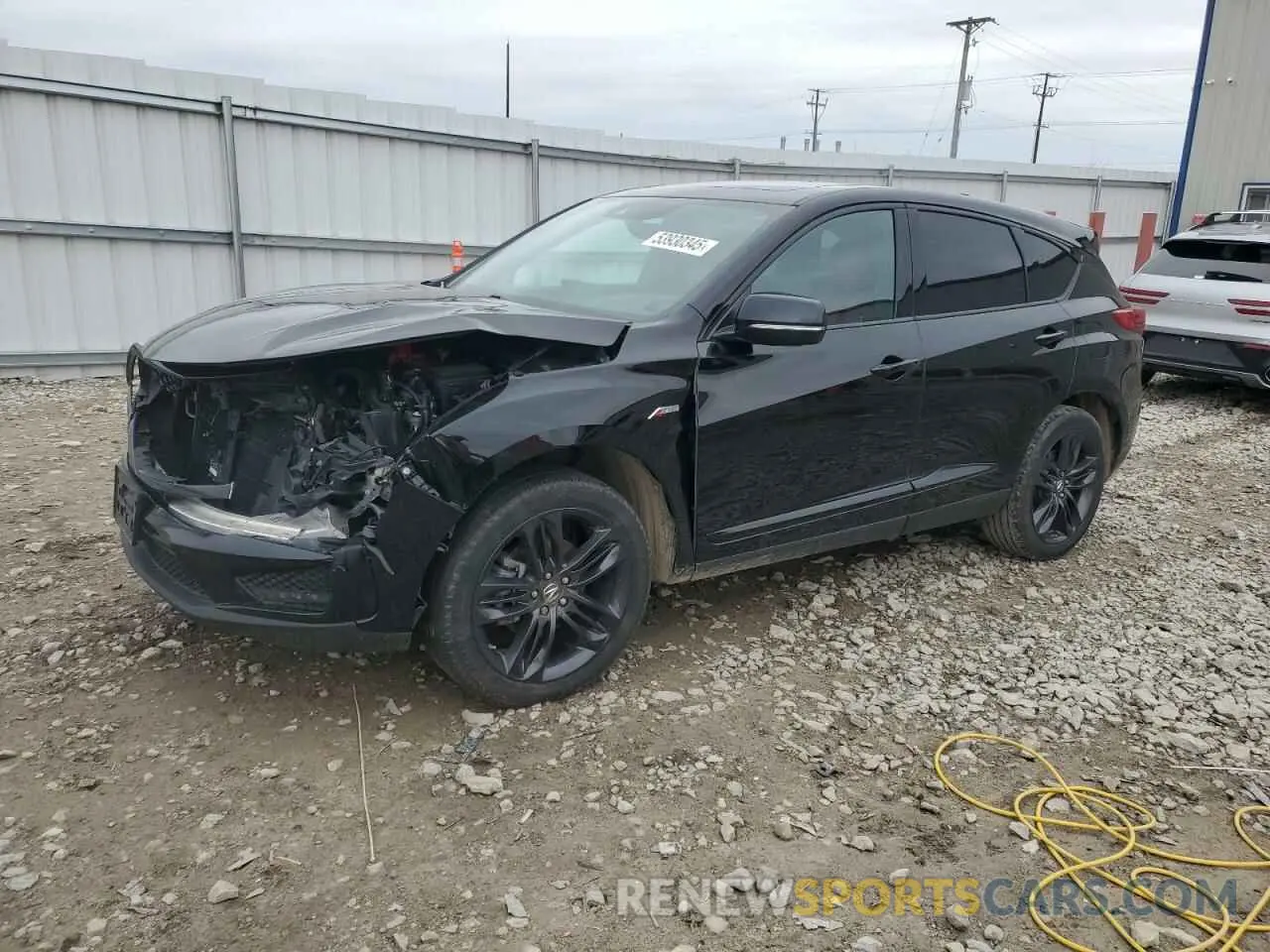 1 Photograph of a damaged car 5J8TC2H61ML040764 ACURA RDX 2021