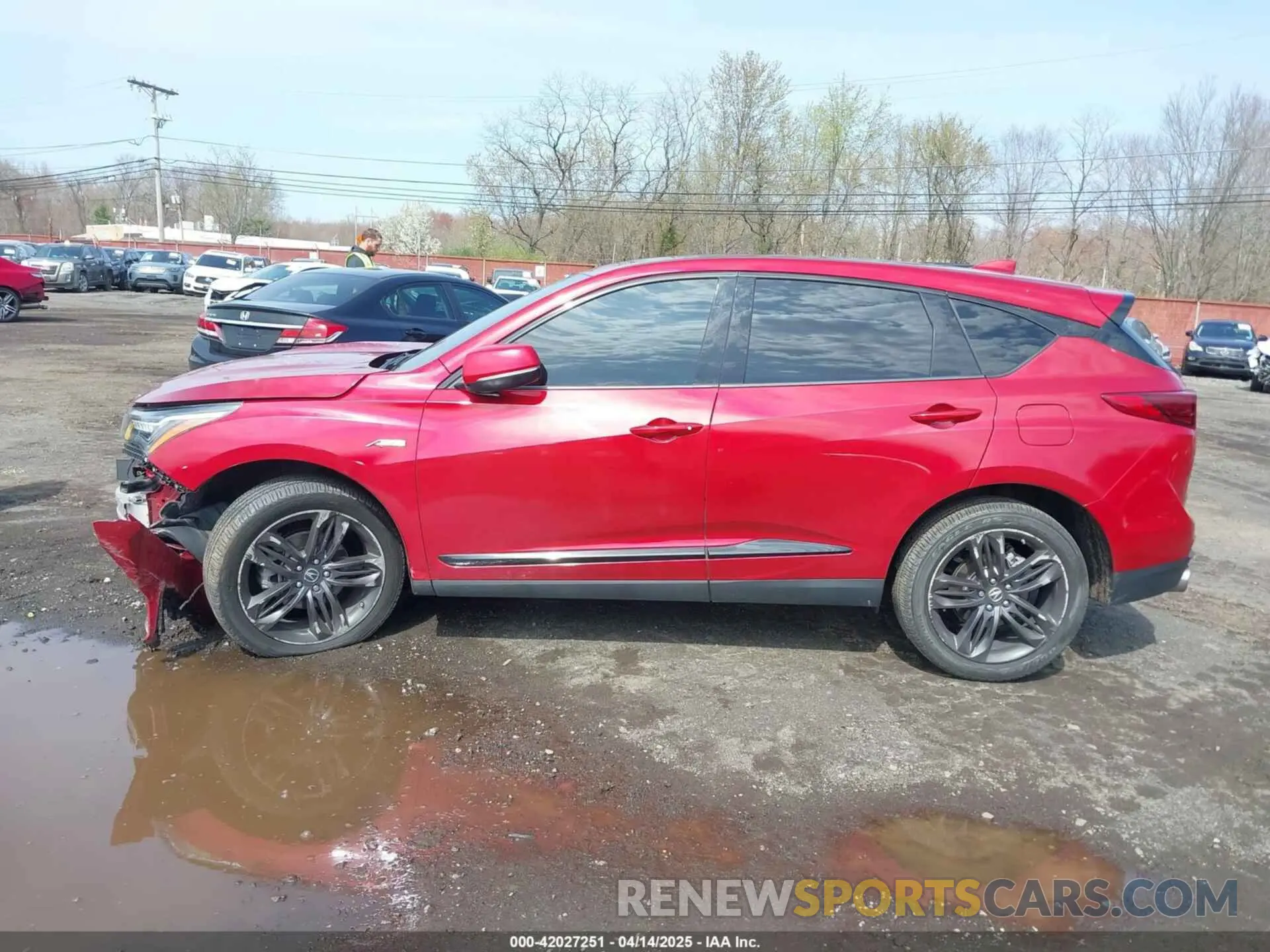 14 Photograph of a damaged car 5J8TC2H62ML035346 ACURA RDX 2021