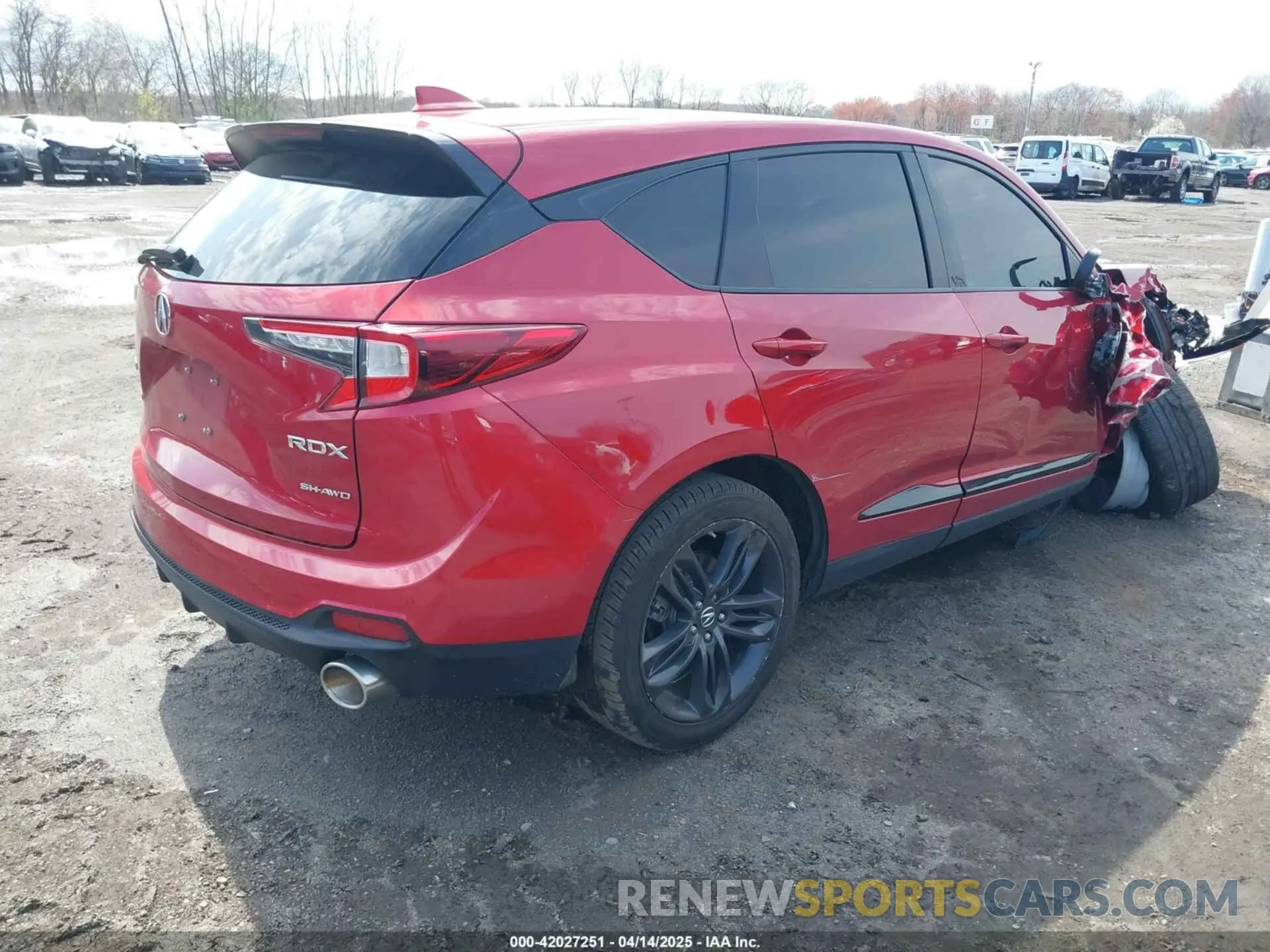 4 Photograph of a damaged car 5J8TC2H62ML035346 ACURA RDX 2021