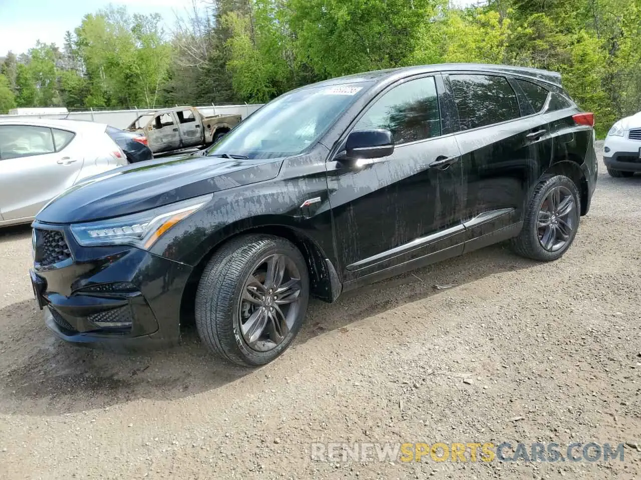 1 Photograph of a damaged car 5J8TC2H62ML804847 ACURA RDX 2021