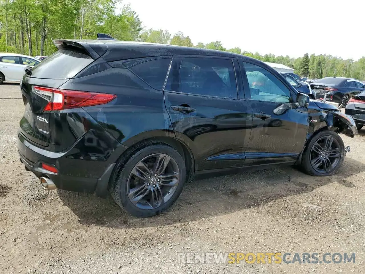3 Photograph of a damaged car 5J8TC2H62ML804847 ACURA RDX 2021