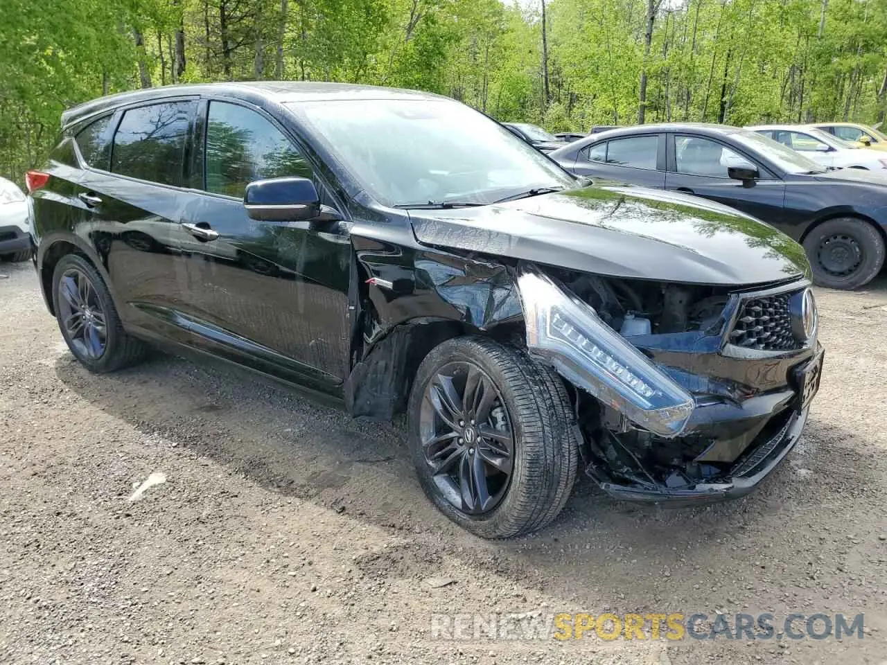 4 Photograph of a damaged car 5J8TC2H62ML804847 ACURA RDX 2021
