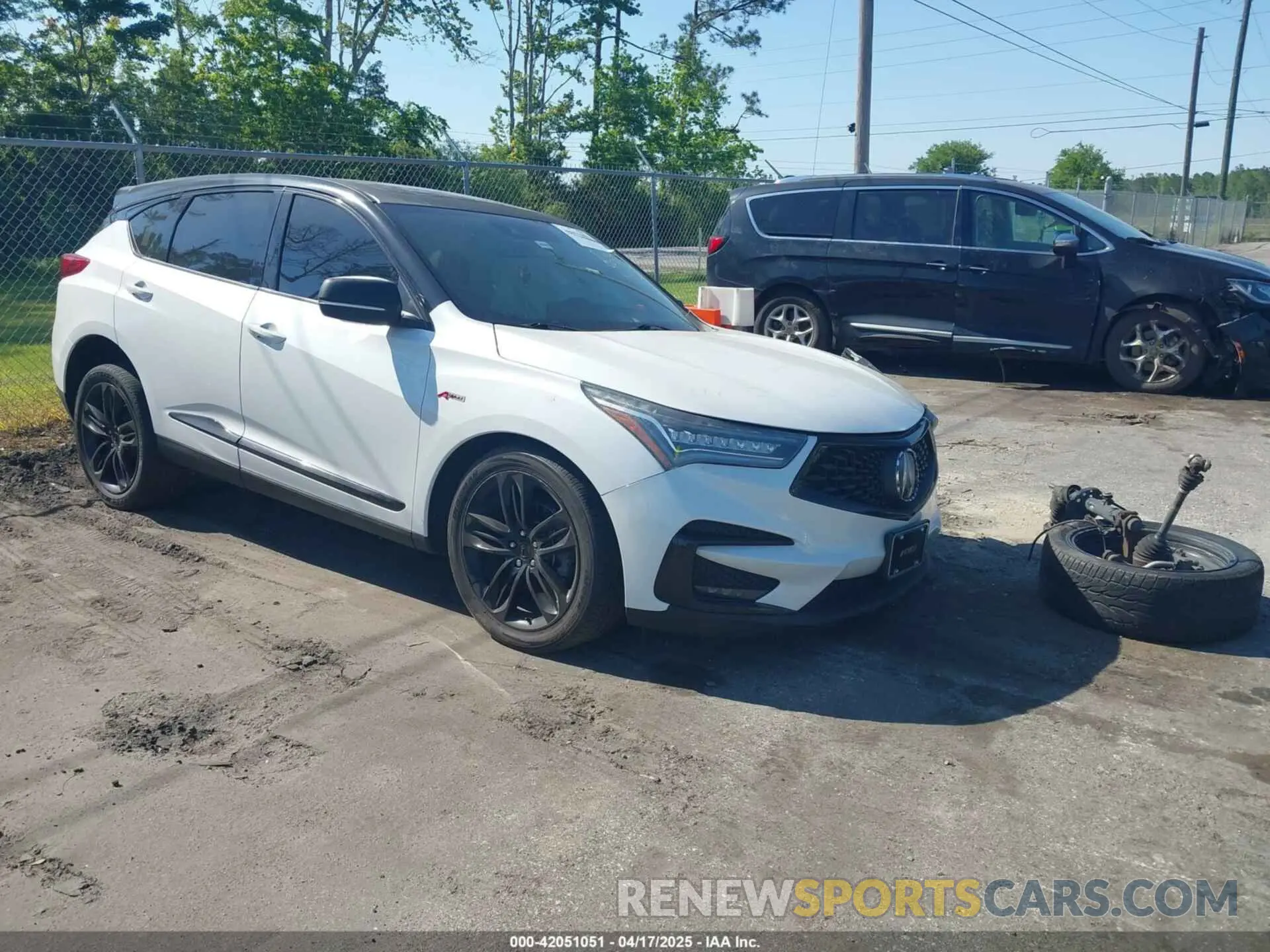 1 Photograph of a damaged car 5J8TC2H63ML010925 ACURA RDX 2021