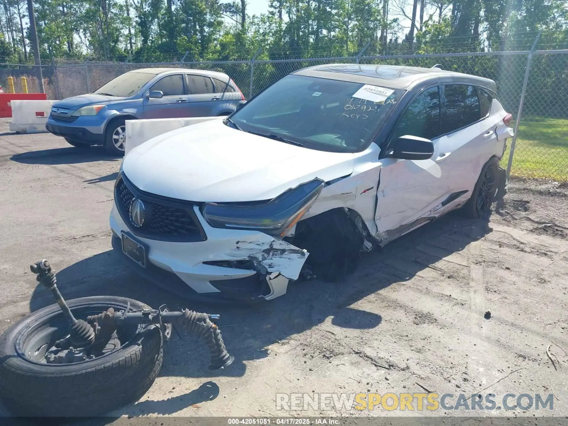 2 Photograph of a damaged car 5J8TC2H63ML010925 ACURA RDX 2021