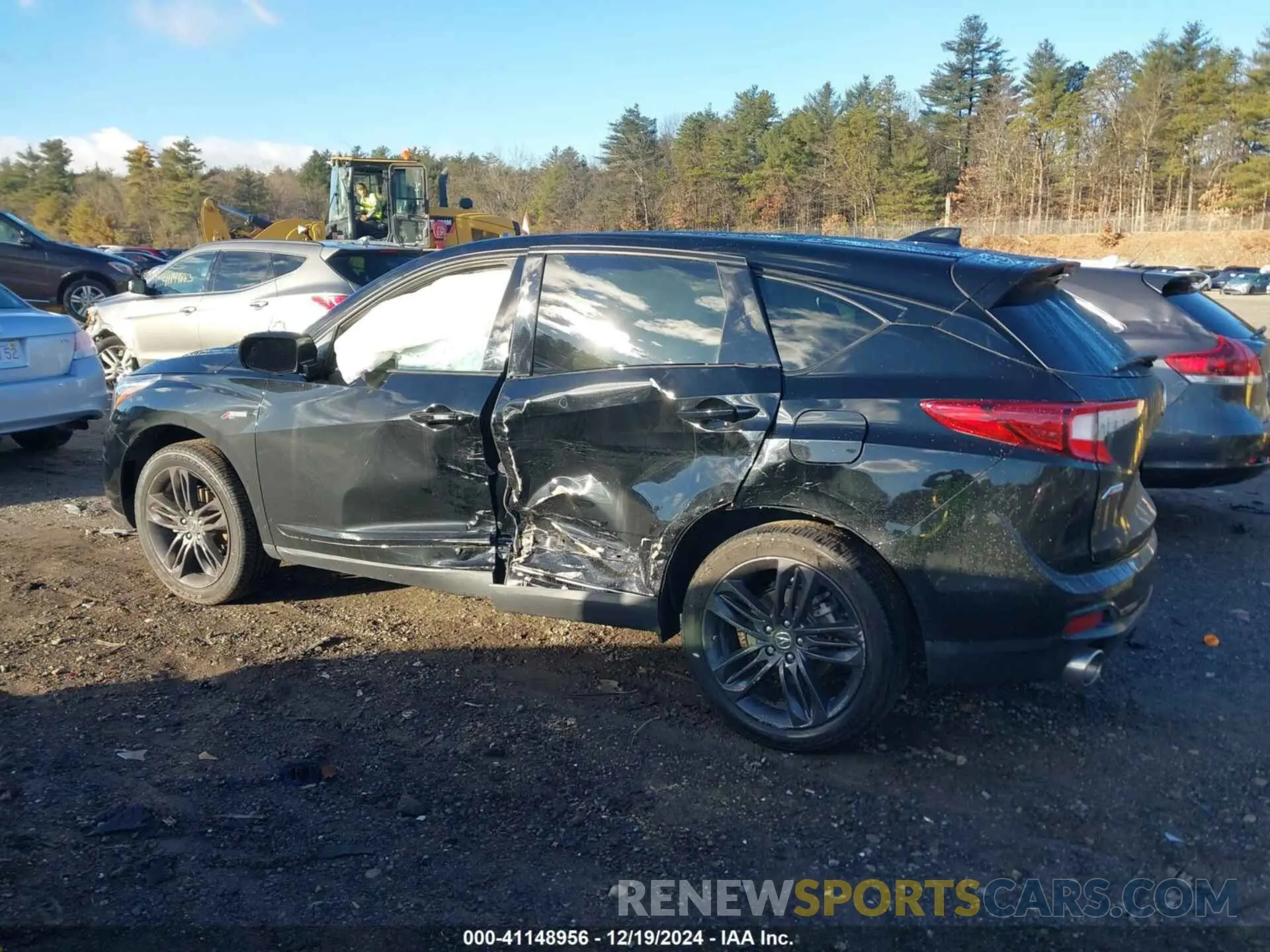 14 Photograph of a damaged car 5J8TC2H63ML036036 ACURA RDX 2021
