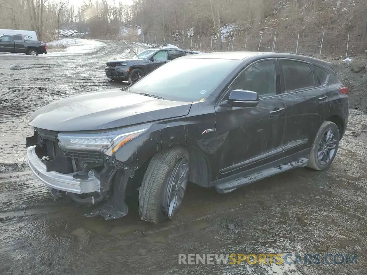 1 Photograph of a damaged car 5J8TC2H63ML042502 ACURA RDX 2021