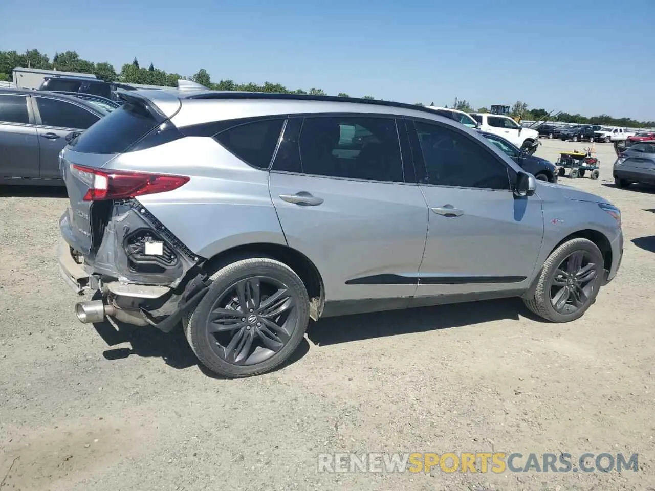 3 Photograph of a damaged car 5J8TC2H64ML000095 ACURA RDX 2021
