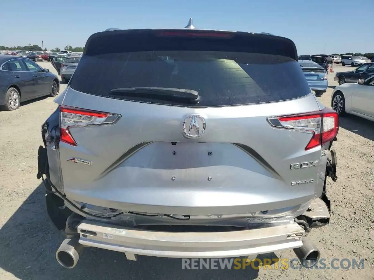 6 Photograph of a damaged car 5J8TC2H64ML000095 ACURA RDX 2021