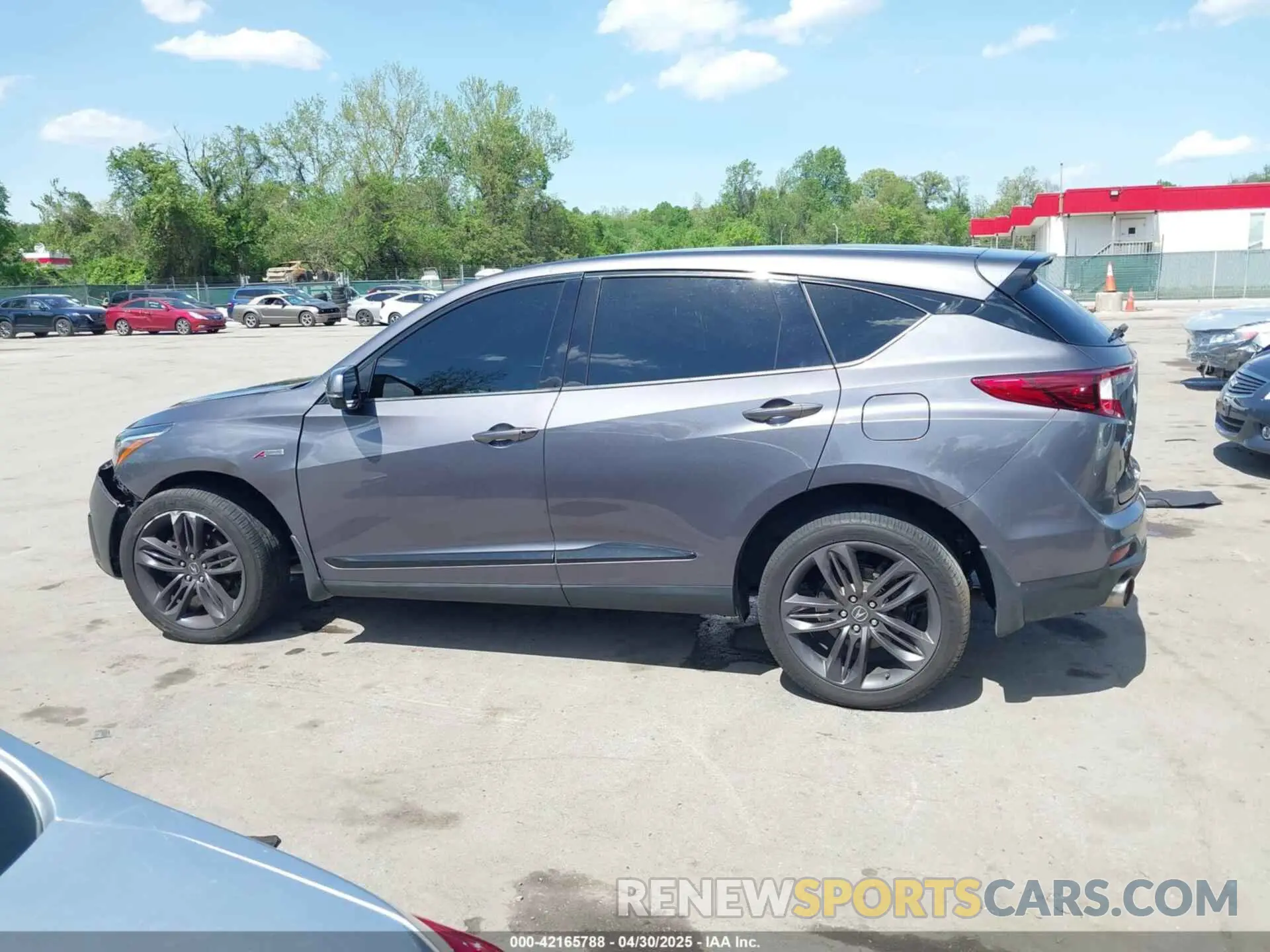 14 Photograph of a damaged car 5J8TC2H65ML001269 ACURA RDX 2021