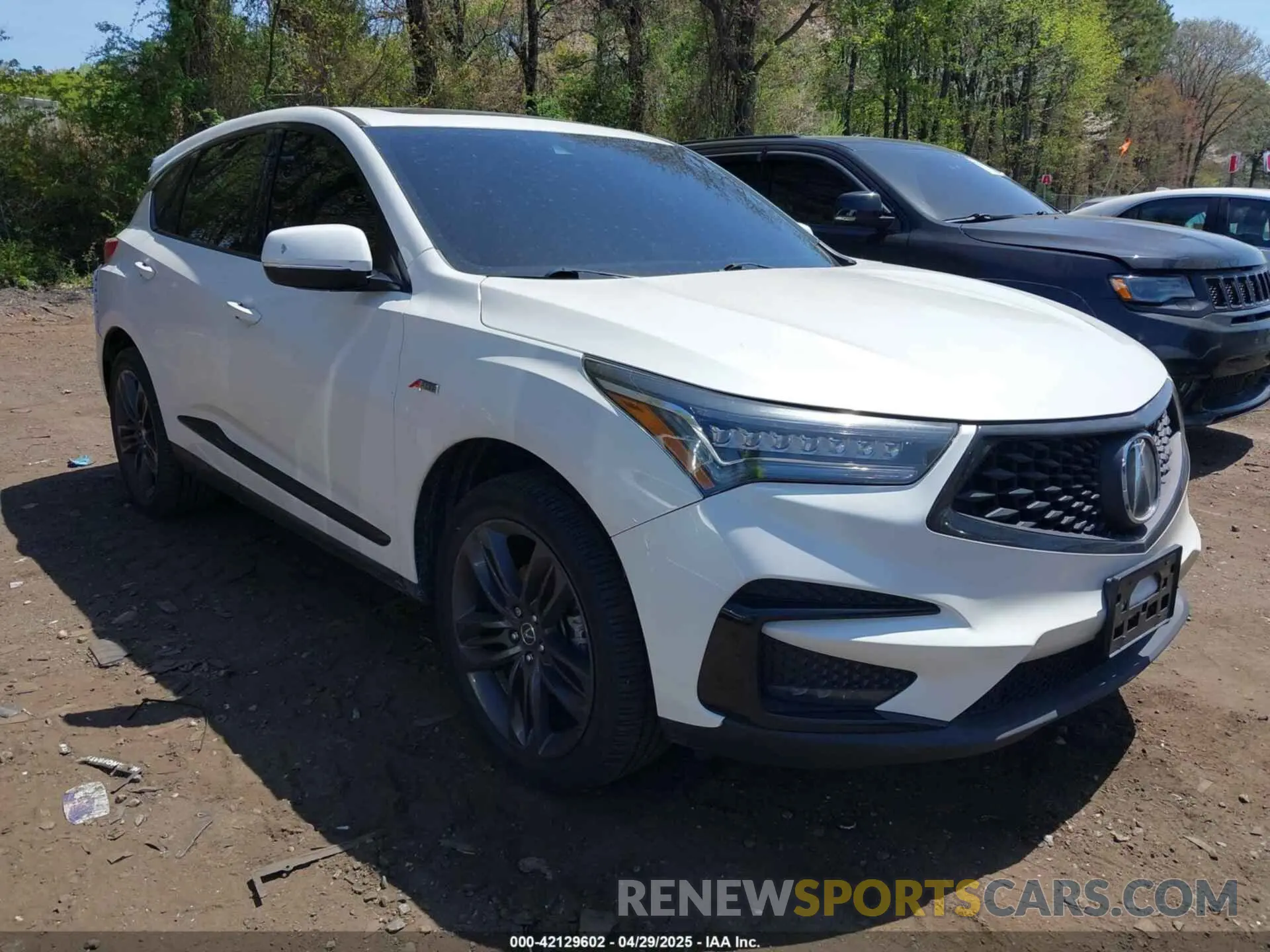 1 Photograph of a damaged car 5J8TC2H65ML022655 ACURA RDX 2021