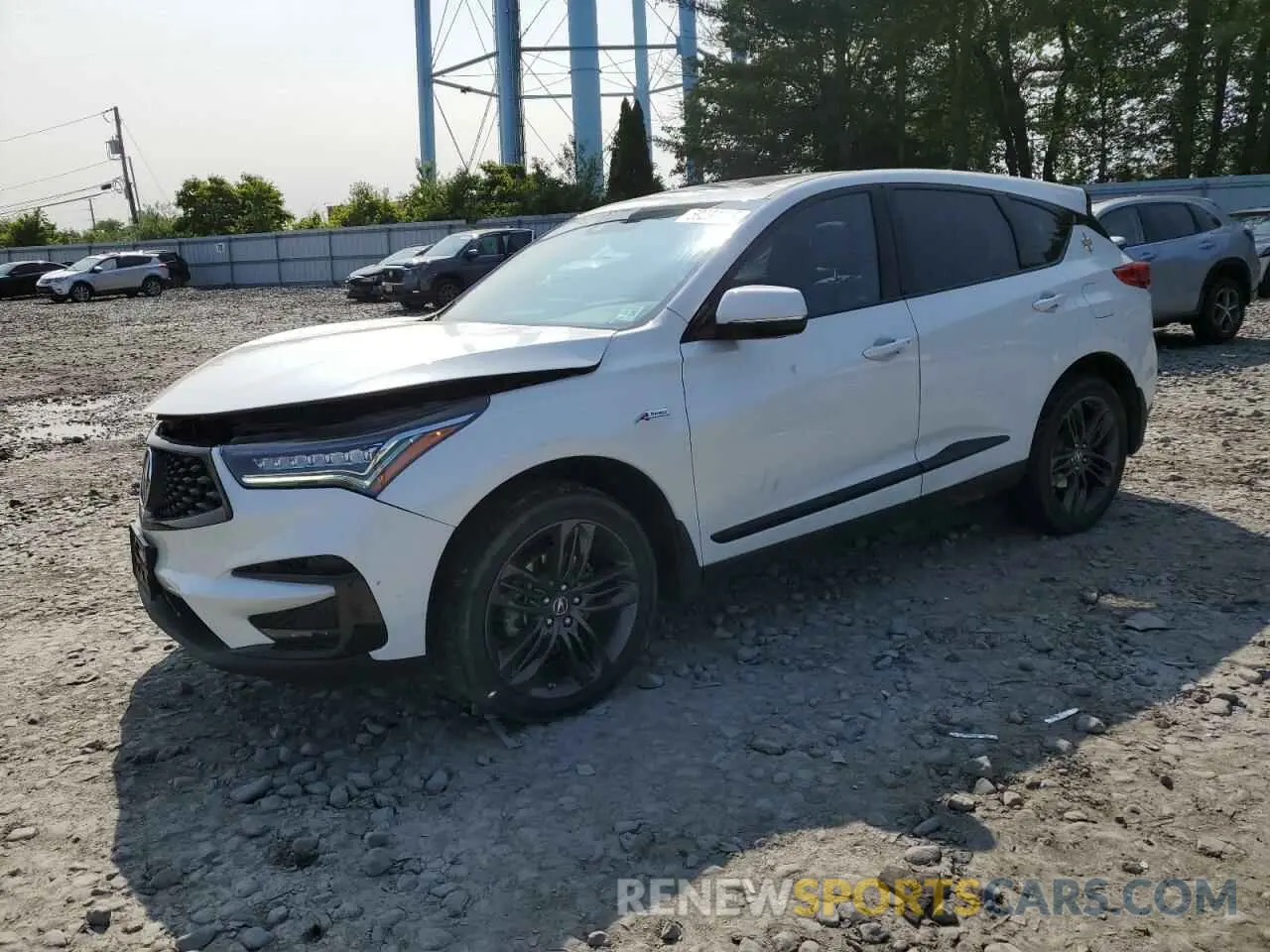 1 Photograph of a damaged car 5J8TC2H65ML802512 ACURA RDX 2021