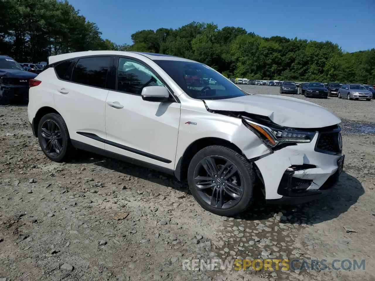 4 Photograph of a damaged car 5J8TC2H65ML802512 ACURA RDX 2021