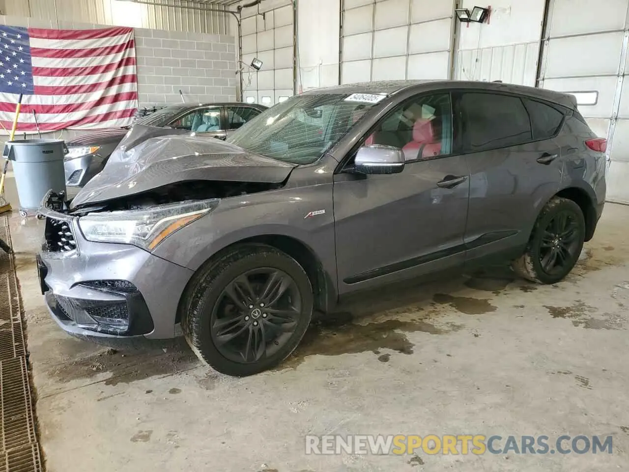 1 Photograph of a damaged car 5J8TC2H67ML018509 ACURA RDX 2021