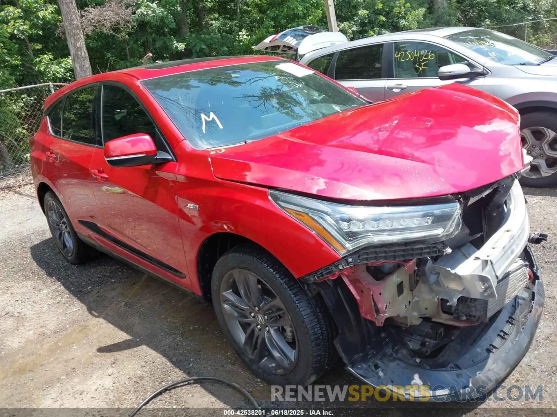 1 Photograph of a damaged car 5J8TC2H67ML048190 ACURA RDX 2021