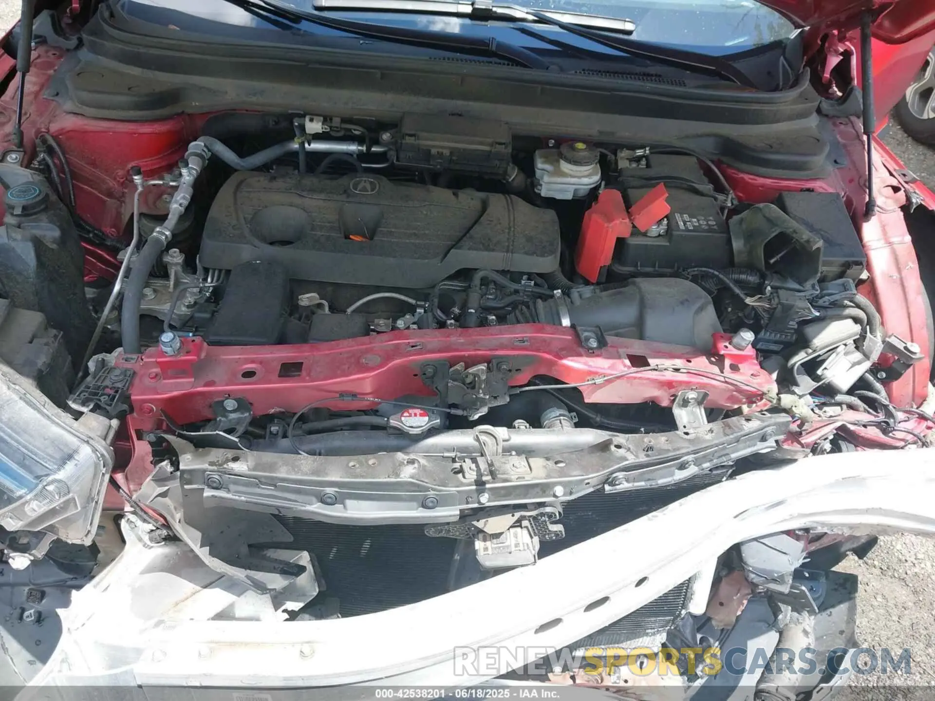 10 Photograph of a damaged car 5J8TC2H67ML048190 ACURA RDX 2021