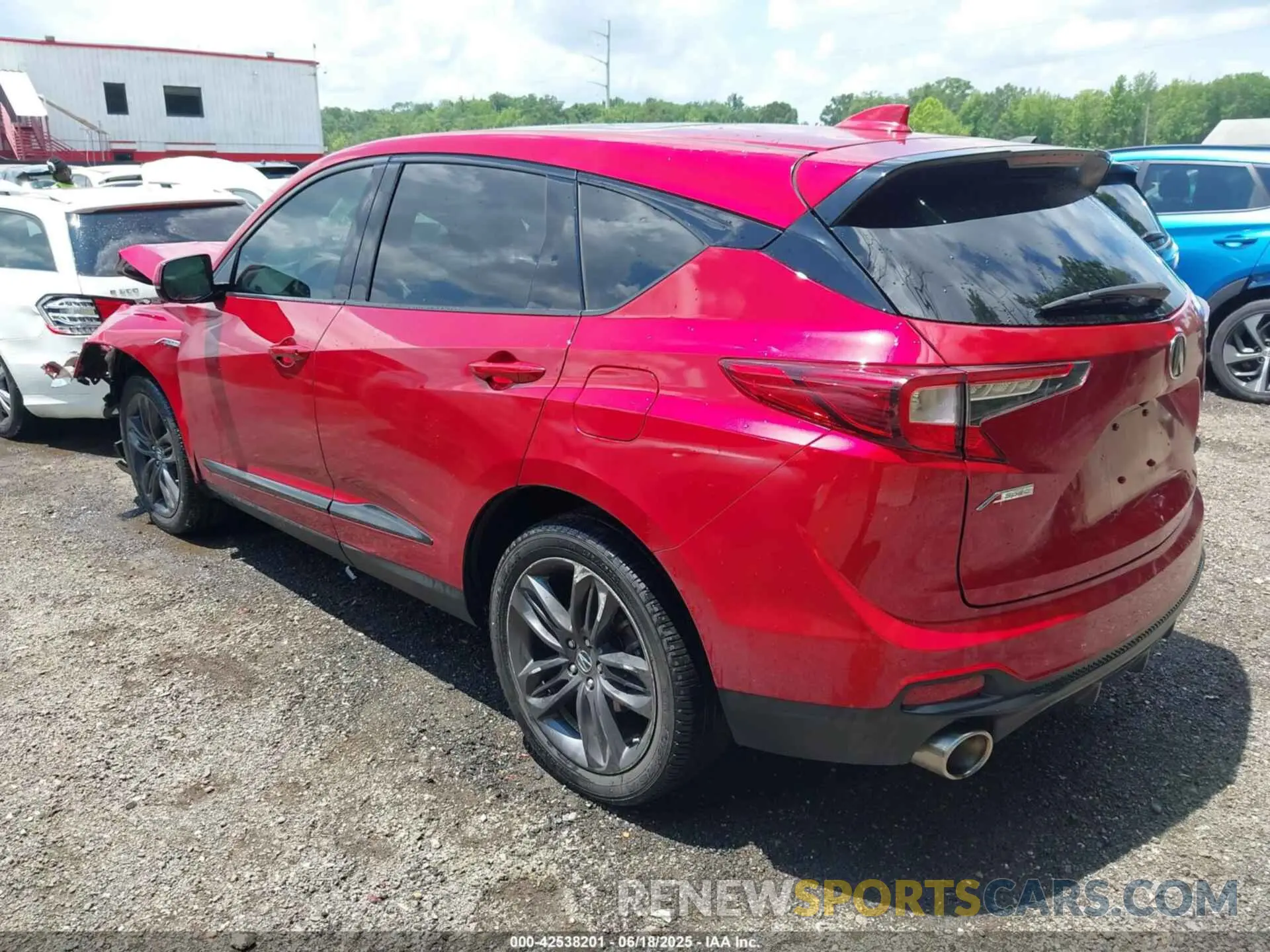 3 Photograph of a damaged car 5J8TC2H67ML048190 ACURA RDX 2021