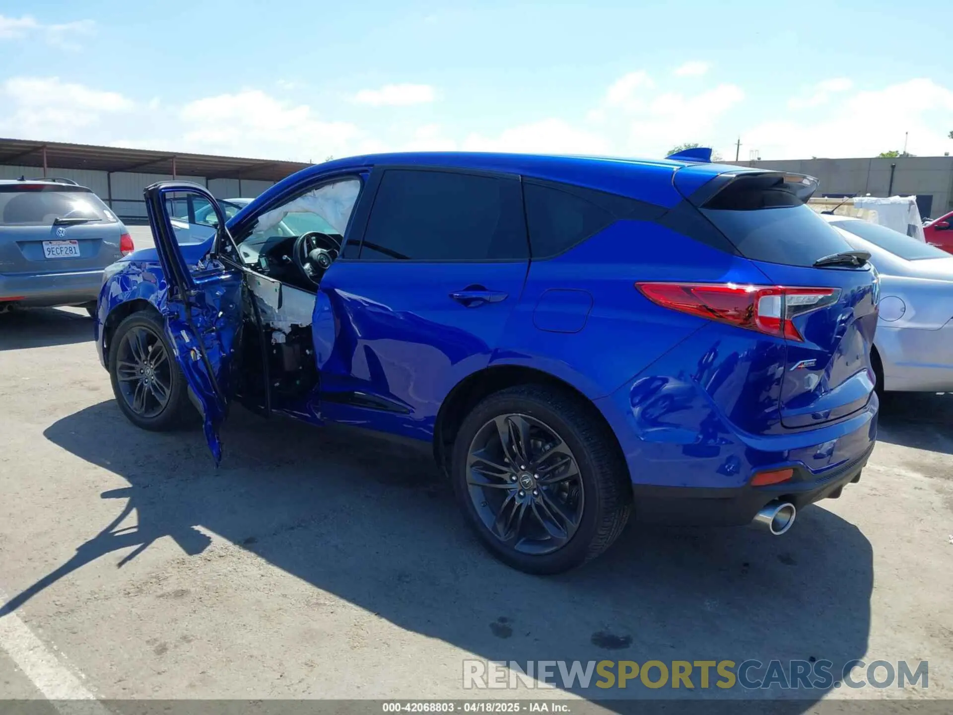3 Photograph of a damaged car 5J8TC2H69ML022304 ACURA RDX 2021