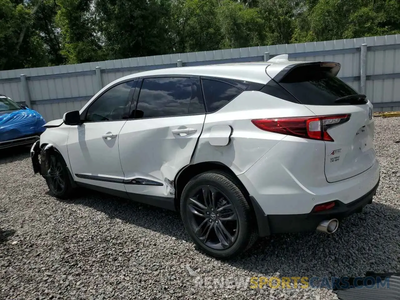 2 Photograph of a damaged car 5J8TC2H6XML035465 ACURA RDX 2021