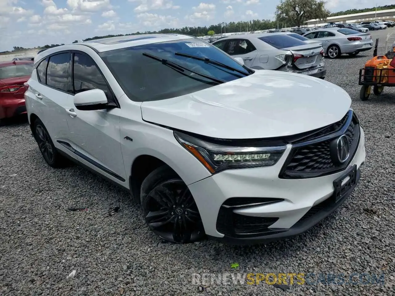 4 Photograph of a damaged car 5J8TC2H6XML035465 ACURA RDX 2021