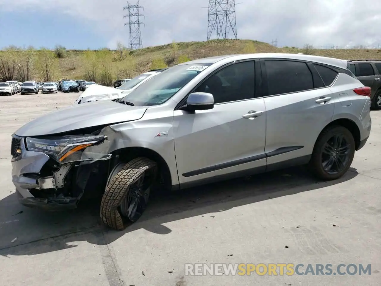 1 Photograph of a damaged car 5J8TC2H6XML038947 ACURA RDX 2021