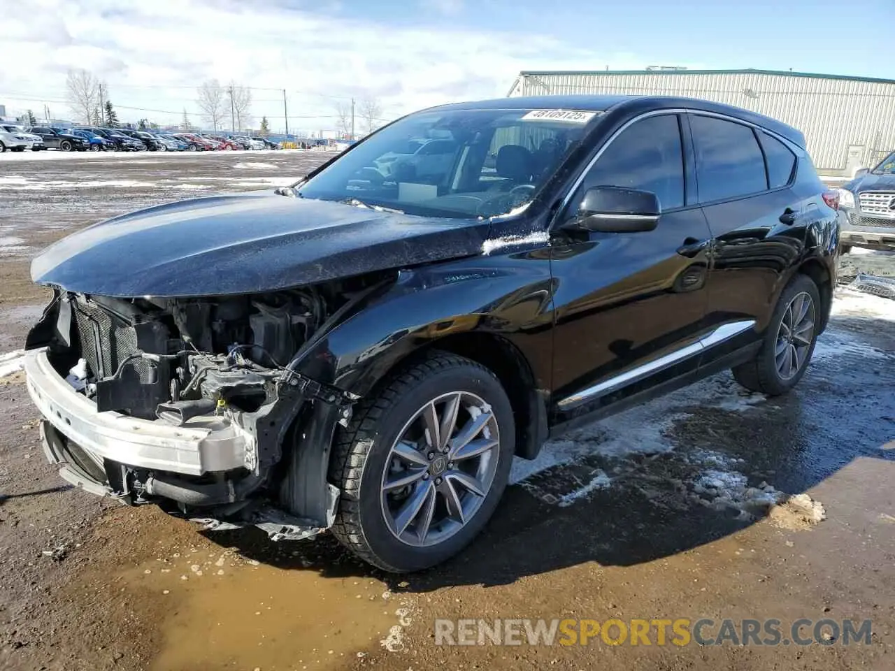 1 Photograph of a damaged car 5J8TC2H74ML809475 ACURA RDX 2021
