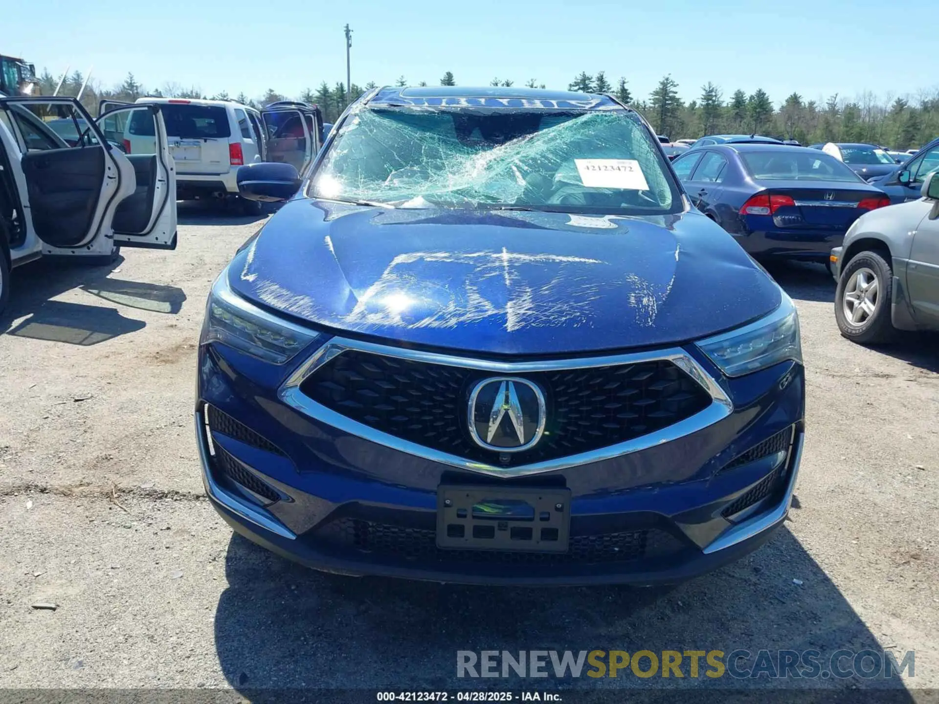 13 Photograph of a damaged car 5J8TC2H75ML030537 ACURA RDX 2021