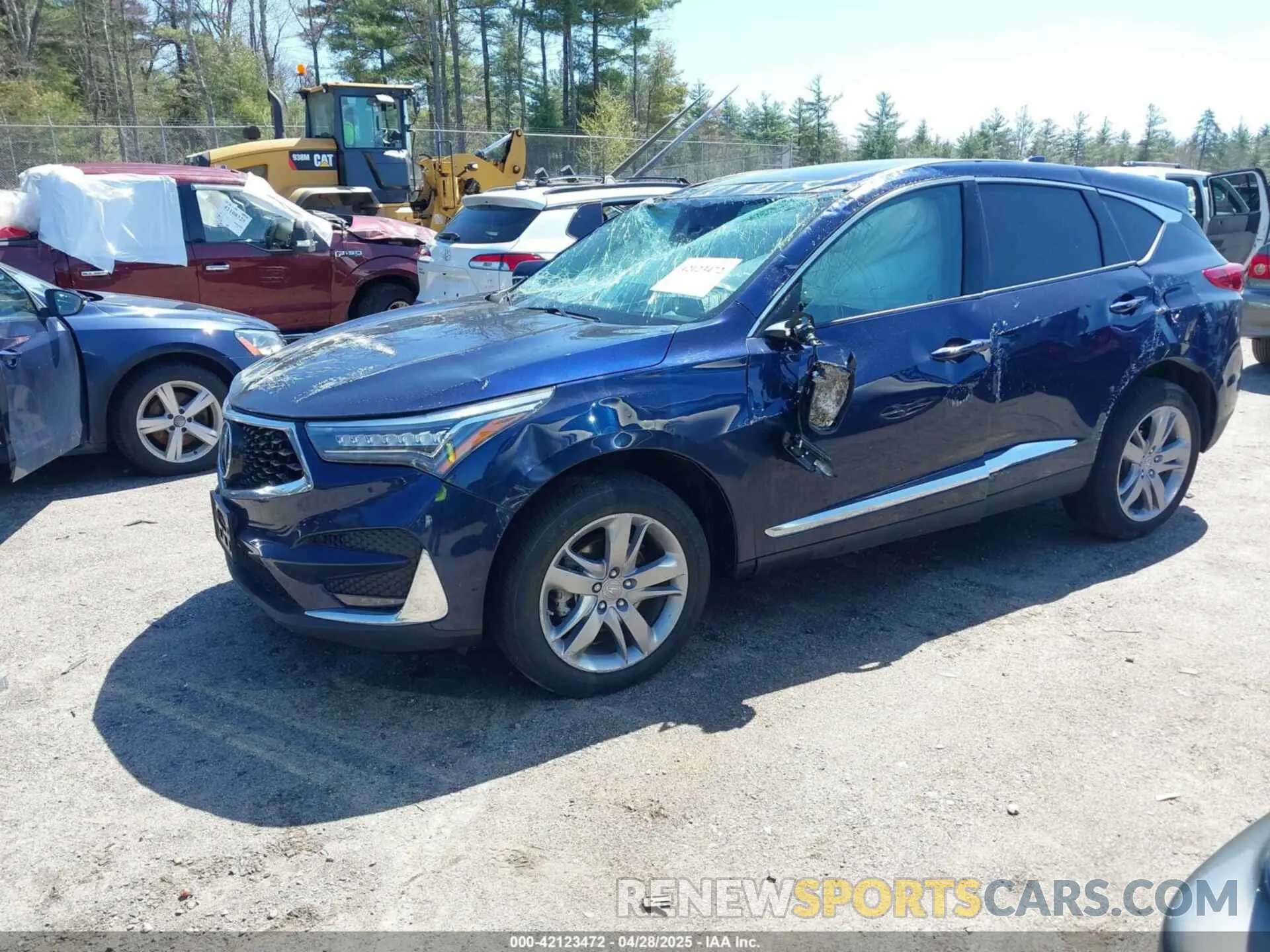 2 Photograph of a damaged car 5J8TC2H75ML030537 ACURA RDX 2021