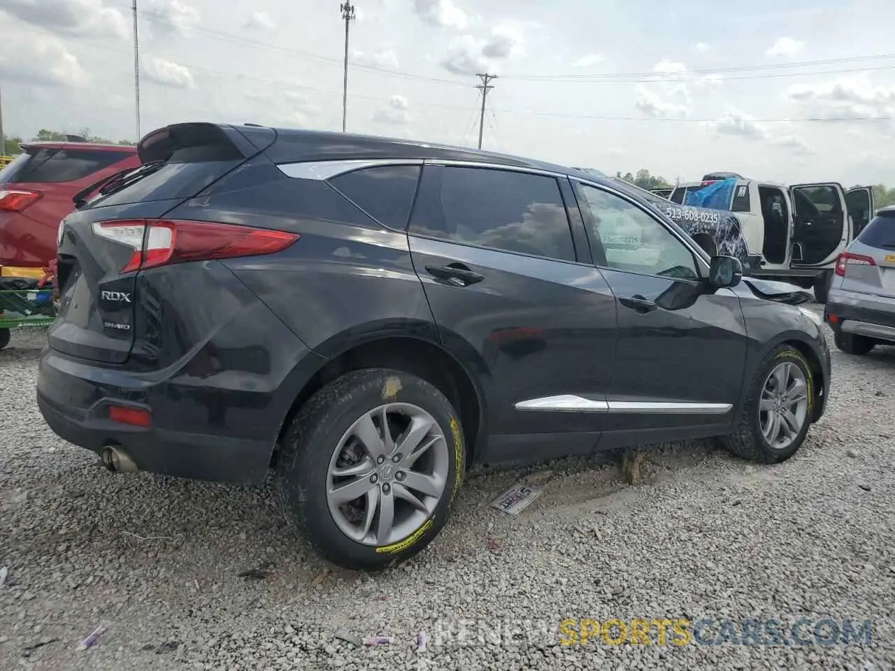 3 Photograph of a damaged car 5J8TC2H77ML028210 ACURA RDX 2021