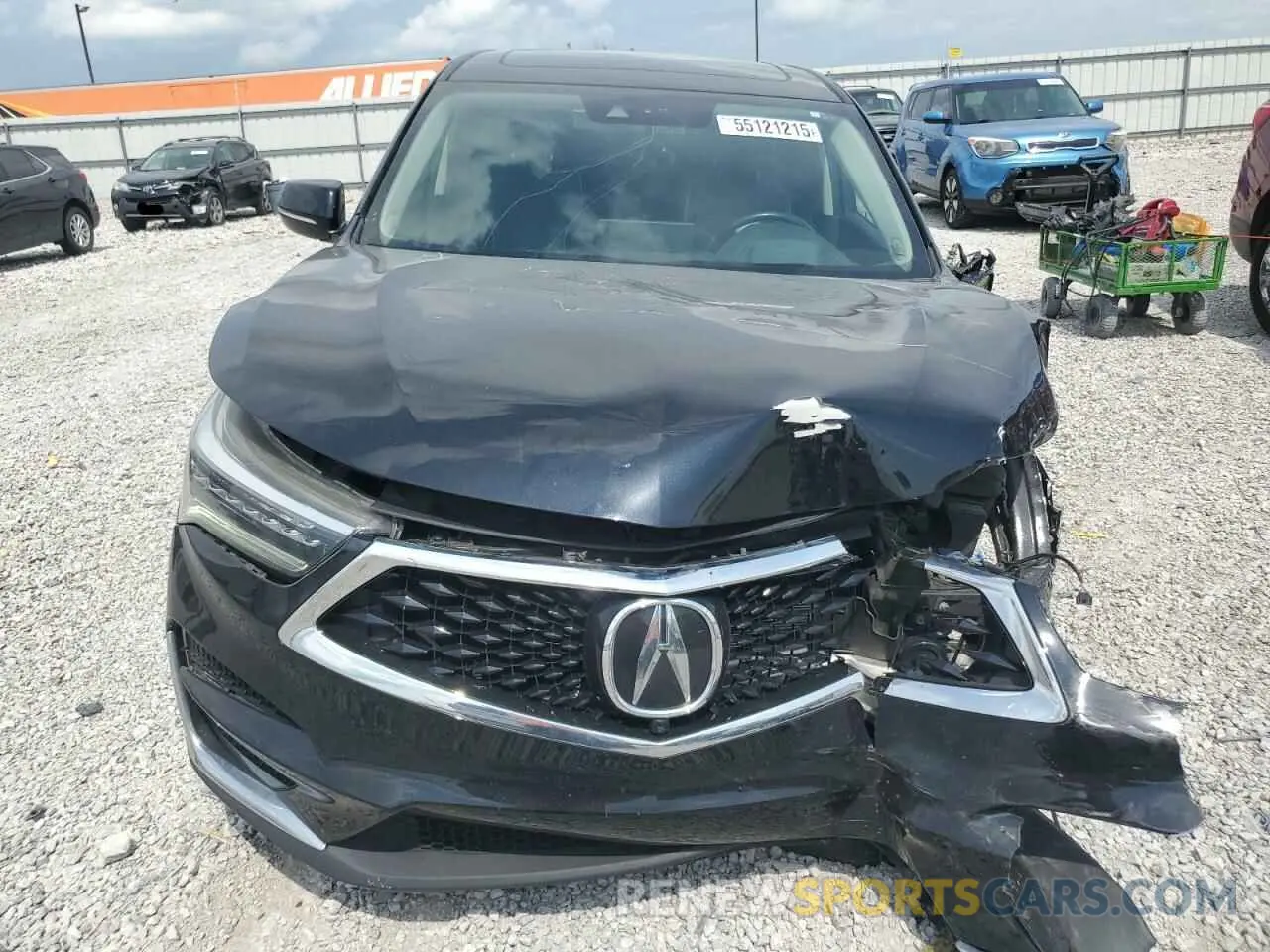 5 Photograph of a damaged car 5J8TC2H77ML028210 ACURA RDX 2021