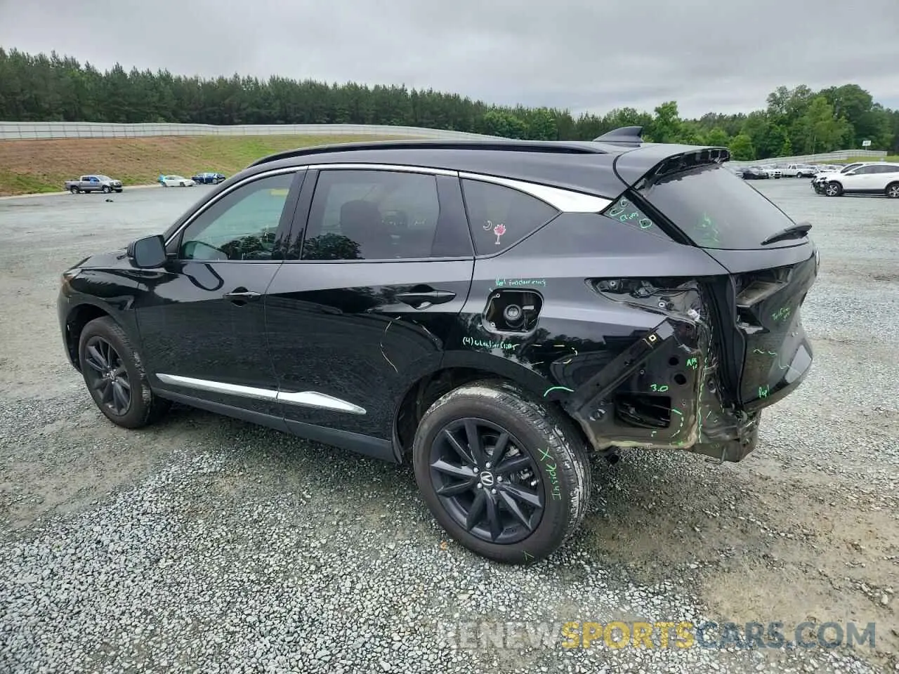 2 Photograph of a damaged car 5J8TC1H3XNL006355 ACURA RDX 2022