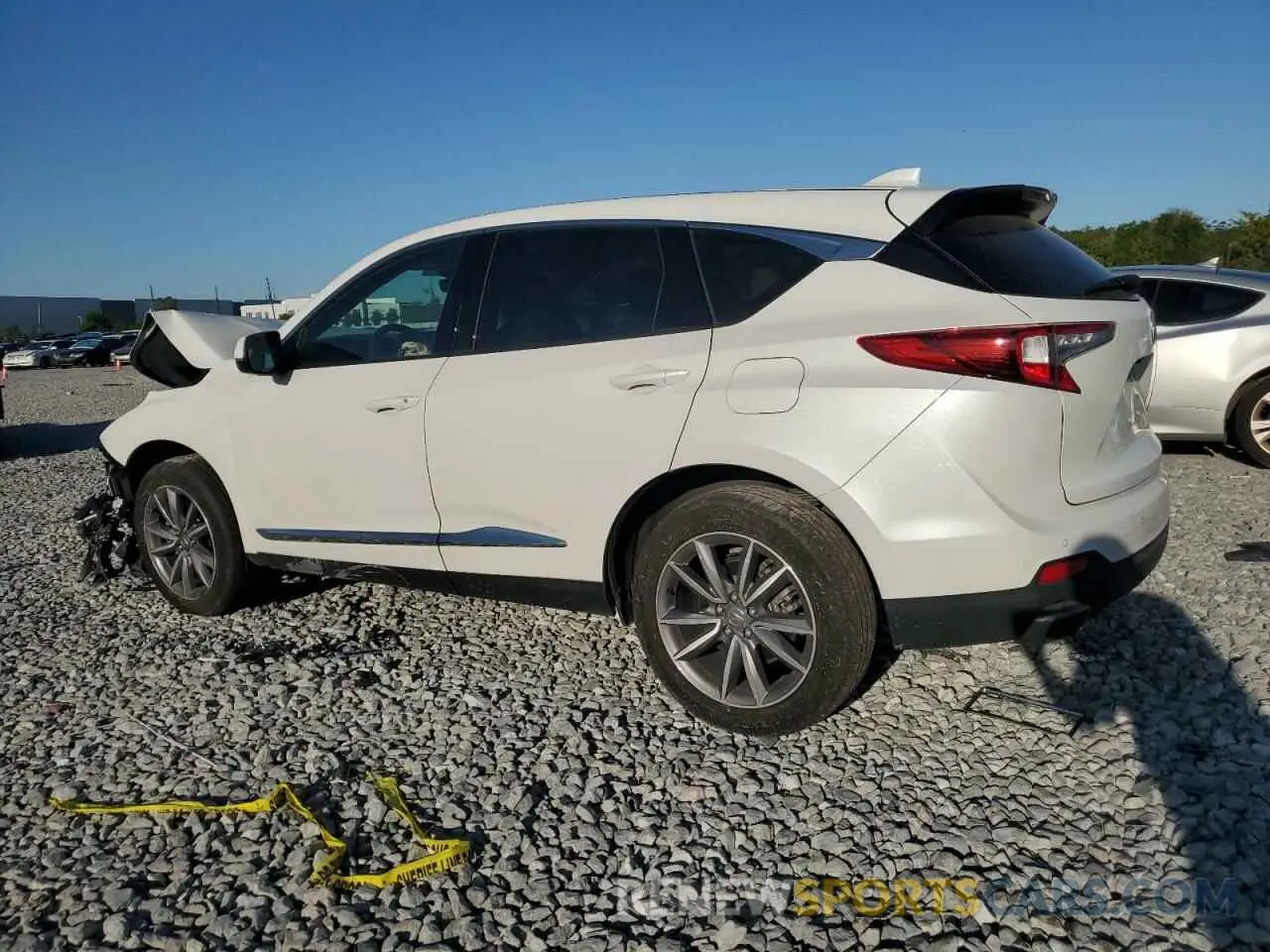 2 Photograph of a damaged car 5J8TC1H53NL002195 ACURA RDX 2022