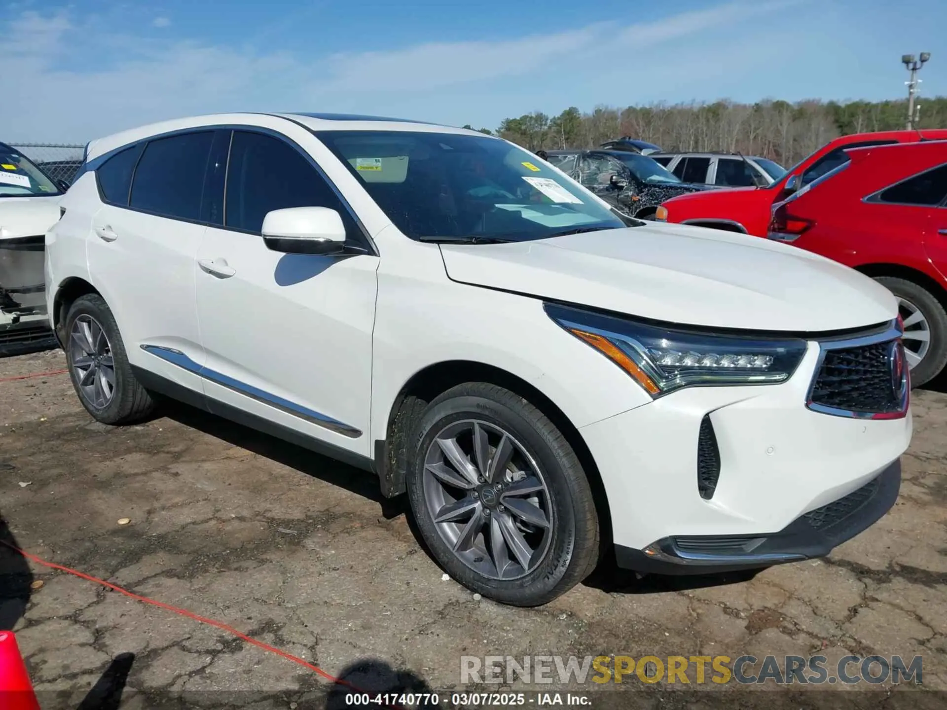 1 Photograph of a damaged car 5J8TC1H58NL003746 ACURA RDX 2022