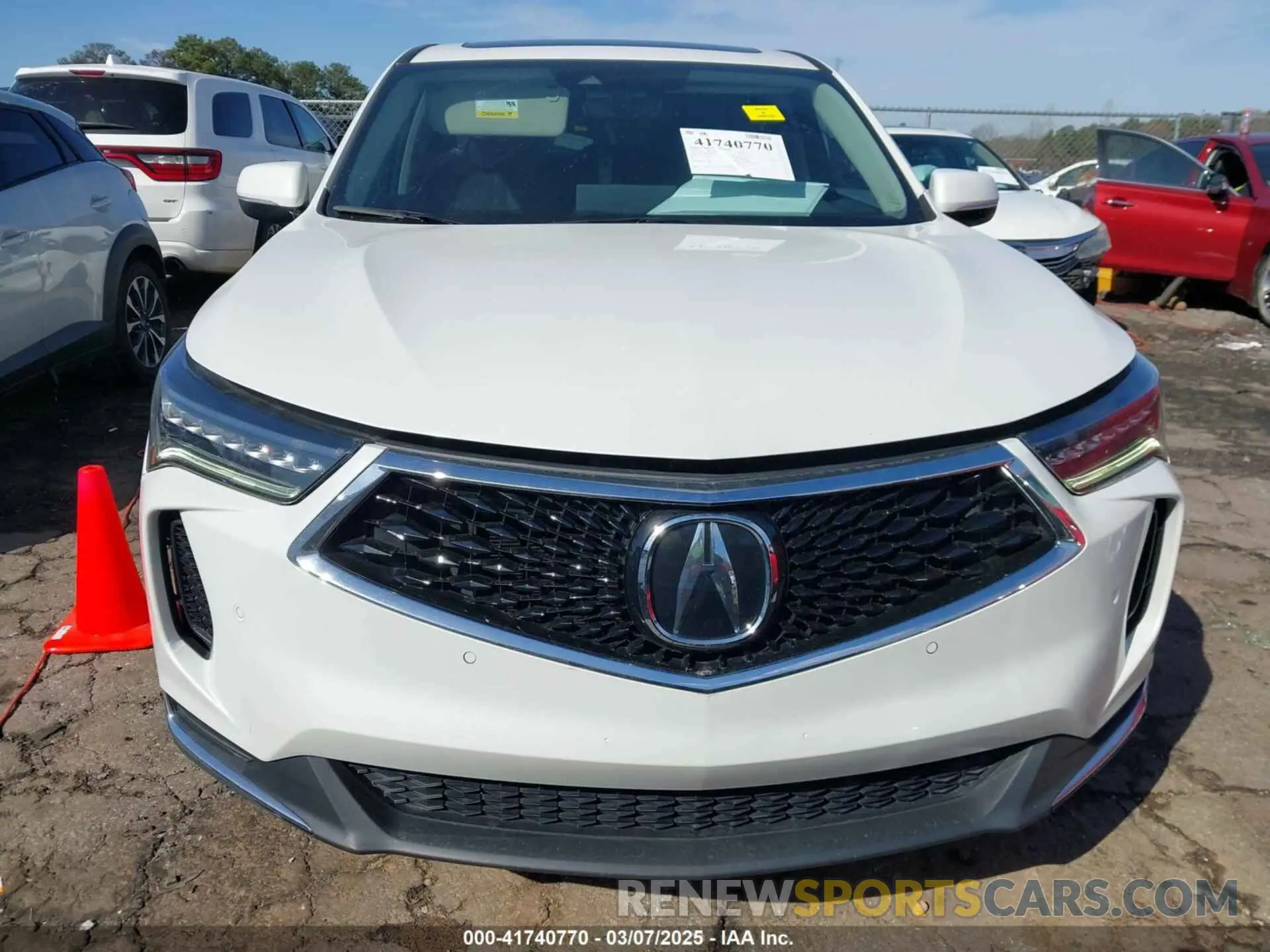 12 Photograph of a damaged car 5J8TC1H58NL003746 ACURA RDX 2022
