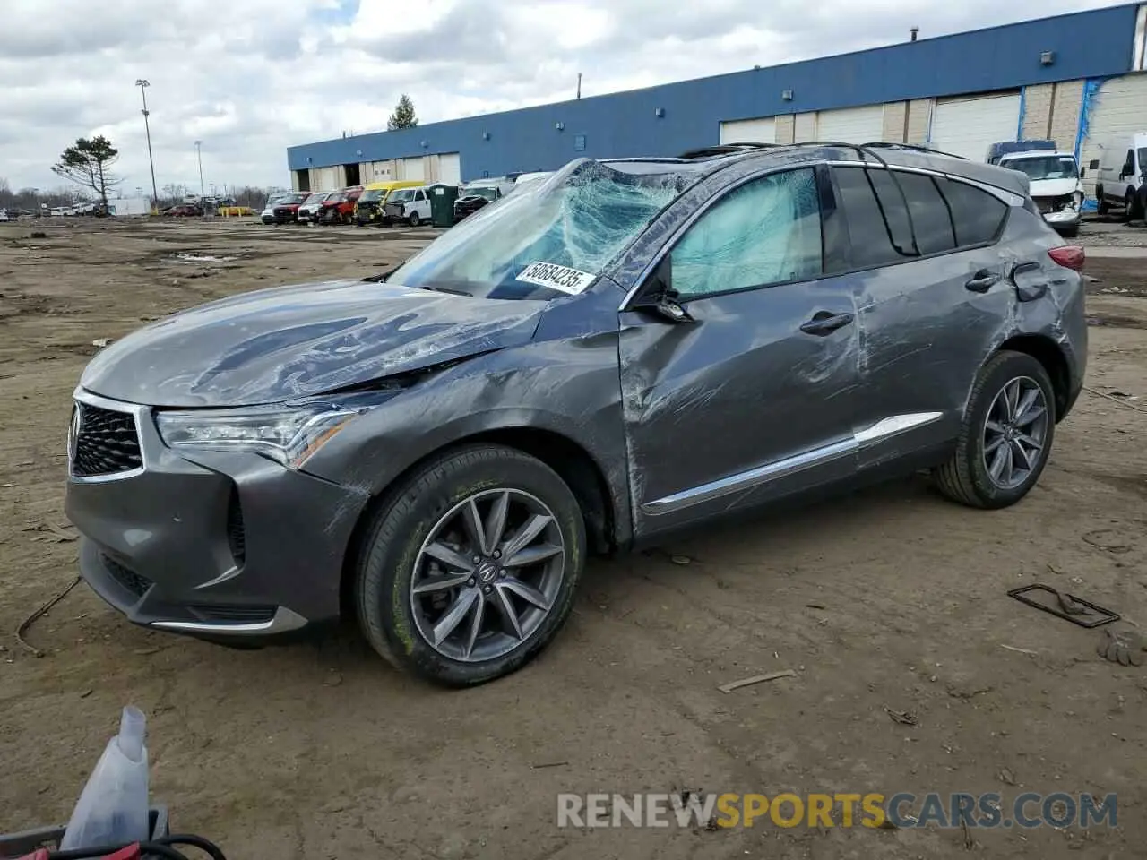 1 Photograph of a damaged car 5J8TC1H5XNL003361 ACURA RDX 2022
