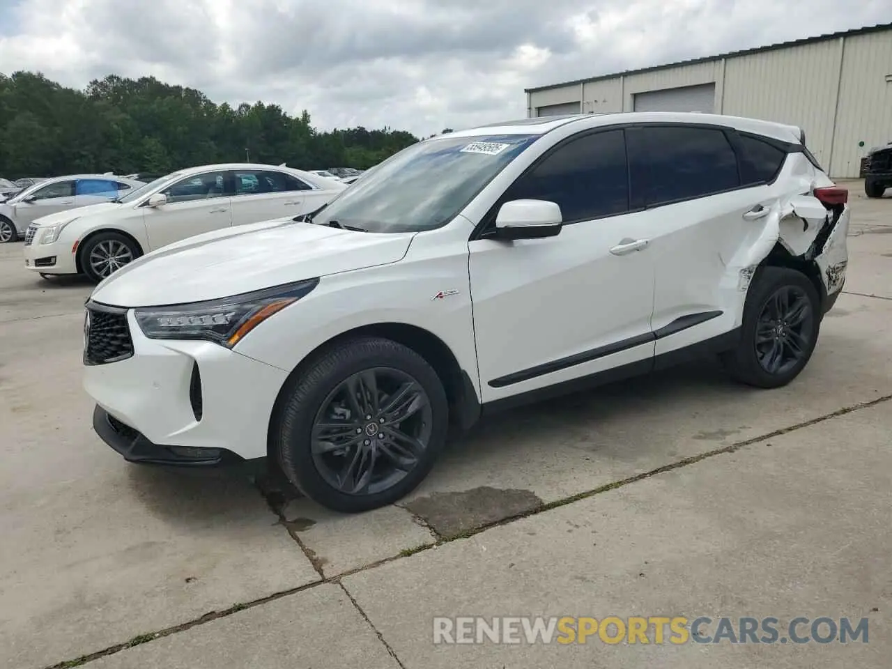 1 Photograph of a damaged car 5J8TC1H60NL004303 ACURA RDX 2022