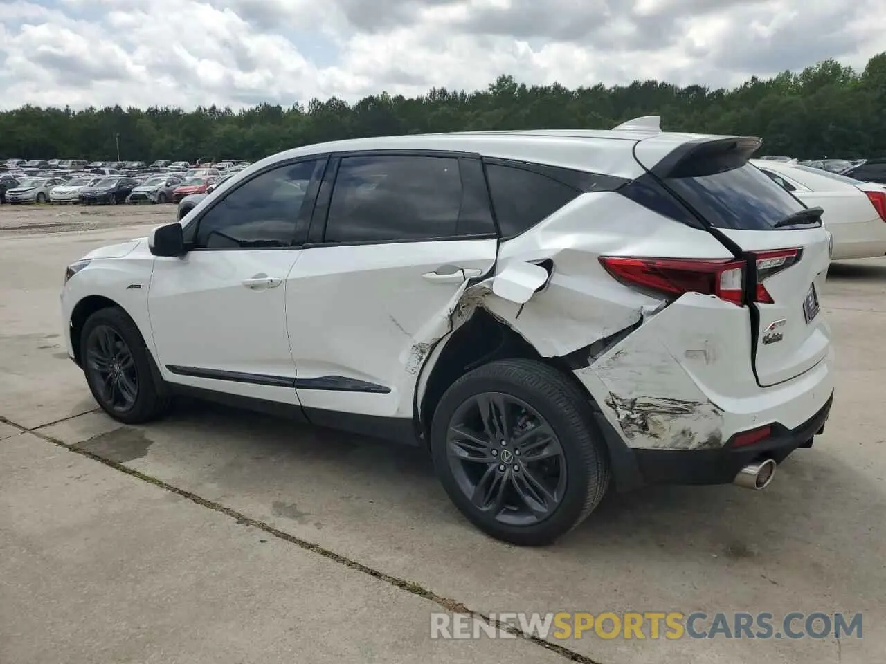 2 Photograph of a damaged car 5J8TC1H60NL004303 ACURA RDX 2022